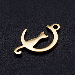 Ионное покрытие(ip) 201 нержавеющая сталь котенок подвески&nbsp;STAS-Q201-JN272-2