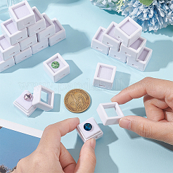 Квадратные пластиковые ящики для хранения алмазов&nbsp;LS-CON-WH0095-49A