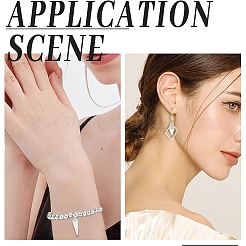 15 шт. 3 стиля подвески из нержавеющей стали 201&nbsp;STAS-YW0002-70