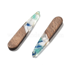 Подвески из смолы и ореха&nbsp;FIND-R051-08G