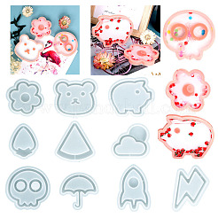 DIY клубничный шейкер / силиконовые Молды для ювелирных изделий с зыбучим песком&nbsp;DIY-I057-11