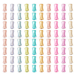 200шт 10 цвета гальванические стеклянные бусины&nbsp;EGLA-TA0001-86