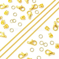 Наборы для изготовления латунных удлинителей/концевых цепей своими руками&nbsp;DIY-FS0005-61G