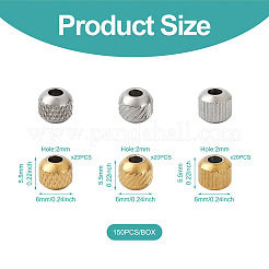 201 бусина из нержавеющей стали&nbsp;STAS-PJ0001-33