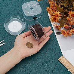 Воском хлопчатобумажная нить шнуры&nbsp;AJEW-WH0561-82F