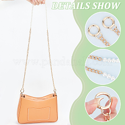 2 шт. 2-цветные ремни для сумочки через плечо с имитацией жемчуга из смолы&nbsp;FIND-WR0009-53