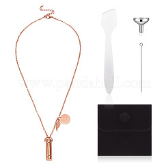 1 шт. ожерелье из нержавеющей стали 304 в форме урны для пепла&nbsp;DIY-TA0010-14A