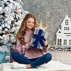 10 ярд односторонней бархатной ленты&nbsp;OCOR-WH0092-39C