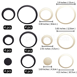 2 комплект 2-х цветных акриловых самоклеящихся мебельных пленок&nbsp;AJEW-SZ0001-62