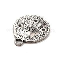 Подвеска из нержавеющей стали 304 со стразами&nbsp;STAS-I694-32P