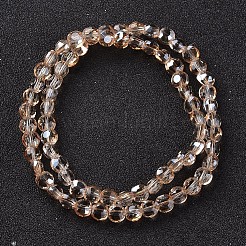 Гальванические стеклянные бусины&nbsp;EGLA-J137-6mm-A-FR02