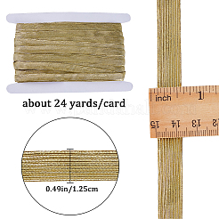 24 ярд плоского нейлонового эластичного шнура/ленты&nbsp;EC-GF0001-36A-02