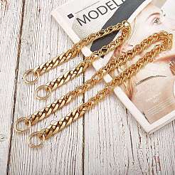 4шт 2 стиля алюминиевый ремешок с цепочкой&nbsp;AJEW-SZ0001-69