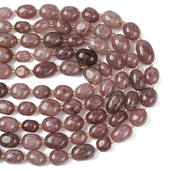 Природного кварца клубники нитей бисера&nbsp;G-G453-D07-01