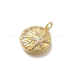 Латунные микро проложить кубического циркония подвески&nbsp;KK-D431-080G-02