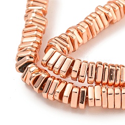 Гальванические нити из синтетических немагнитных гематитовых бусин&nbsp;G-C136-B01-02