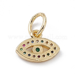 Стойки обшивки латунь микро проложить кубическую прелесть диоксида циркония&nbsp;KK-G451-21G