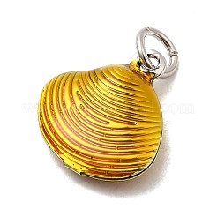 Подвески из латунной эмали в виде ракушки&nbsp;KK-A268-08P