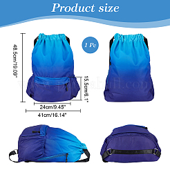 Водонепроницаемый рюкзак из оксфордской ткани со шнурком ABAG-WH0032-65A