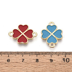 Подвески-коннекторы в виде клевера из сплава ко Дню Святого Патрика&nbsp;FIND-N008-23KCG