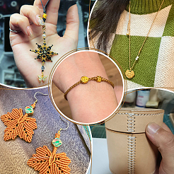 Витой шнур из полиэстера длиной 120 м.&nbsp;OCOR-WH0063-104