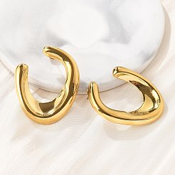 Серьги-гвоздики из нержавеющей стали 304&nbsp;EJEW-D319-03G