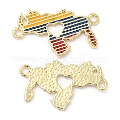 Латунная эмалированная подвеска для разъема стойки&nbsp;KK-K332-33G-01