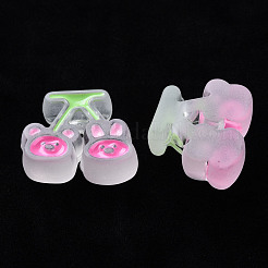 Прозрачные акриловые бусины&nbsp;MACR-S374-04B-07