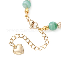 Браслеты из бусин натурального полосчатого агата&nbsp;BJEW-JB12752-03