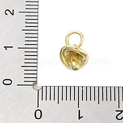 Подвески из латуни и эмали с настоящим позолоченным 18-каратным золотом&nbsp;KK-M293-23G-01