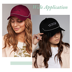 Железные и латунные цепи для бейсболок&nbsp;HJEW-DC00058