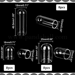 18 шт. 3-х стильная арочная стеклянная купольная крышка&nbsp;FIND-PH0008-78