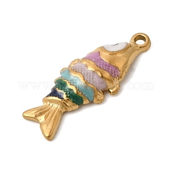 Подвески из нержавеющей стали 304 с эмалью&nbsp;STAS-B128-51G