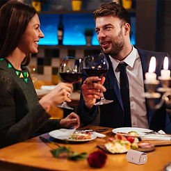 Мешочек для обручальных колец из искусственной кожи&nbsp;ABAG-WH0045-10C