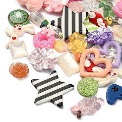 Непрозрачные и прозрачные кабошоны из смолы&nbsp;RESI-CJ0002-44