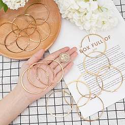 Большие серьги-кольца из нержавеющей стали 304&nbsp;EJEW-UN0001-38G