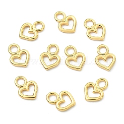 Латунь сердце подвески&nbsp;XGR0161G-100G