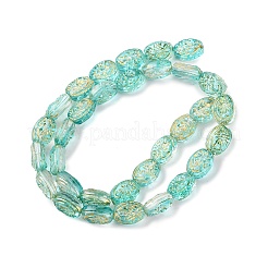 Прозрачные стеклянные бусины&nbsp;GLAA-F114-05C