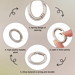 20 шт. пружинные кольца из цинкового сплава&nbsp;FIND-SP0004-30P