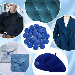 30 шт. пуговицы из искусственной кожи с 1 отверстиями&nbsp;BUTT-NB0001-92B