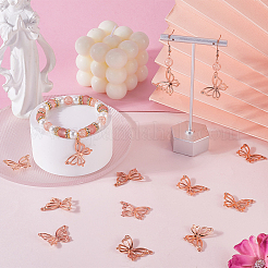 60 шт. полые подвески из сплава&nbsp;FIND-SC0014-41RG