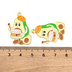 Золотили эмали сплава подвески&nbsp;ENAM-Z017-10G-01