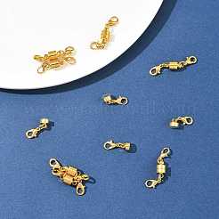 12 комплект латунных магнитных застежек-конвертер&nbsp;KK-FS0001-95G