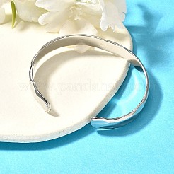 Браслеты-манжеты из нержавеющей стали 304&nbsp;LS-BJEW-K267-03P