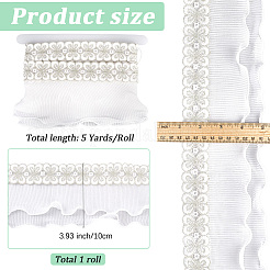 Кружевная лента из полиэстера&nbsp;OCOR-WH20005-44A