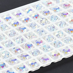 Ab цветные стеклянные бусины&nbsp;EGLA-P059-03B-AB14