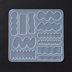 Силиконовые Молды кабошон нестандартной Молды своими руками для заколок для волос&nbsp;LS-DIY-L069-01B