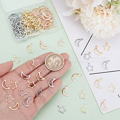 120 шт. 6 стиля подвески из нержавеющей стали 304&nbsp;STAS-WR0001-19C