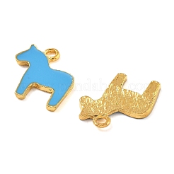Сплав эмали животное лошадь подвески&nbsp;ENAM-M004-06G