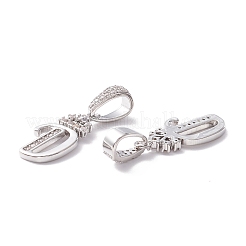 Кулоны из экологически чистой латуни с микропаве и кубическим цирконием&nbsp;KK-K265-01P-D